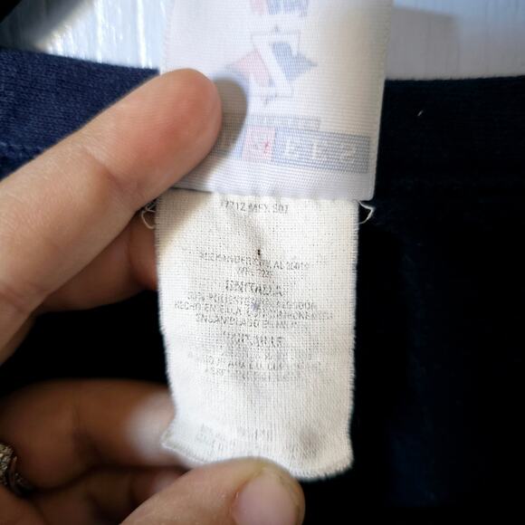 Jerzees Vintage Nautical Oversize Cardigan  size XL Old Money Embellished - Picture 3 of 10